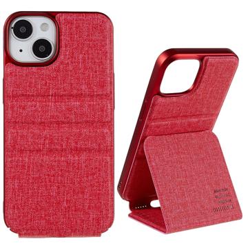Bolsa Flip Vertical X-Level Journey para iPhone 14 - Vermelho