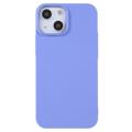 Capa de Plástico e Borracha X-Level para iPhone 14 - Púrpura