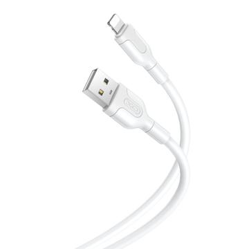 Cabo USB para Lightning XO NB212 - 1m/2,1A - Branco