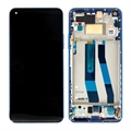 Estrutura para a Parte Frontal e Ecrã LCD 5600050K9D00 para Xiaomi 11 Lite 5G NE - Azul