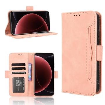 Capa para carteira para Xiaomi 15 Ultra - Rosa