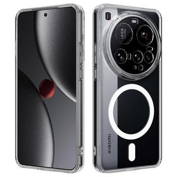 Capa Híbrida para Xiaomi 15 Ultra - Compatível com MagSafe - Transparente