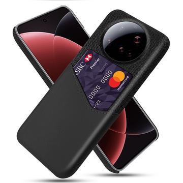 Capa com Porta-Cartões KSQ para Xiaomi 15 Ultra - Preto