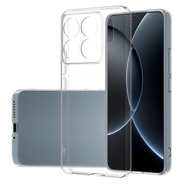 Capa TPU anti-derrapante para Xiaomi 15S Pro - Transparente