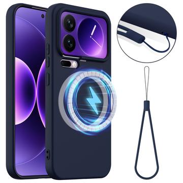 Capa de silicone líquido para Xiaomi 17 Pro Max - Compatível com MagSafe