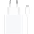 Carregador de viagem Xiaomi 33W USB-A com cabo USB-C MDY-16-EF - Branco