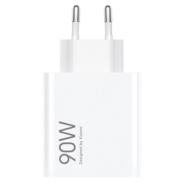 Carregador de viagem Xiaomi HyperCharge 90W USB-A MDY-15-EK - A granel - Branco