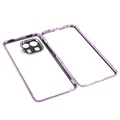 Capa Magnética de Vidro Temperado para Xiaomi Mi 11 Pro - Púrpura Claro