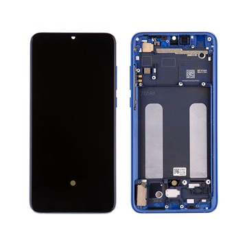 Estrutura para a Parte Frontal e Ecrã LCD 561010033033 para Xiaomi Mi 9 Lite - Azul