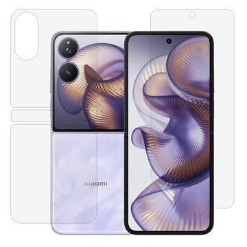 Conjunto Completo de Proteção para Xiaomi Mix Flip 2 - Transparente