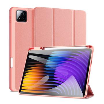 Bolsa tipo Folio Smart Tri-fold Xiaomi Pad 7/7 Pro Dux Ducis Domo - Cor-de-Rosa