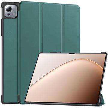 Capa Smart Folio Série Tri-Fold para Xiaomi Pad 7 Ultra - Verde escuro