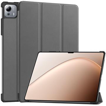 Capa Smart Folio Série Tri-Fold para Xiaomi Pad 7 Ultra - Cinzento