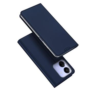Capa Flip Dux Ducis Skin Pro para Xiaomi Poco C65/Redmi 13C - Azul