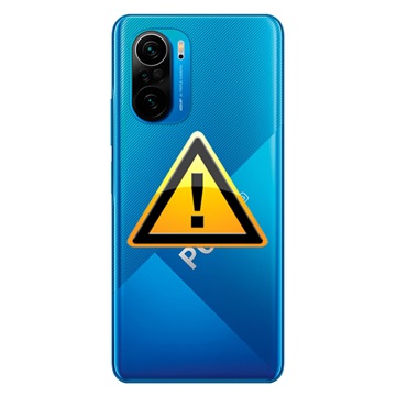Xiaomi Poco F3 Battery Cover Repair - Azul