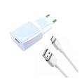 Xiaomi Quick Charger 10W com cabo USB-C MDY-08 - A granel - Branco