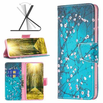 Bolsa Tipo Carteira Wonder Series para Samsung Galaxy A22 5G, Galaxy F42 5G - Flor