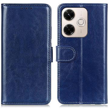 Xiaomi Redmi 13x Capa para carteira com suporte - Azul