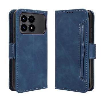Capa para carteira para Xiaomi Redmi K90/Poco F8 Pro - Azul