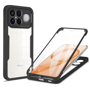 Capa 360 Série de Proteção Xiaomi Redmi K90 Pro Max - Preto / Transparente