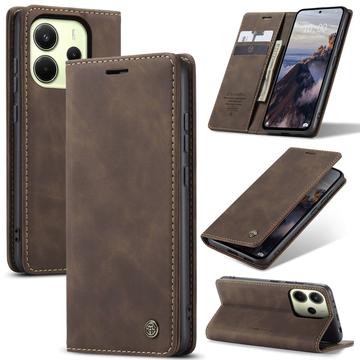 Bolsa Tipo Carteira Caseme 013 Series para Xiaomi Redmi Note 14 4G - Café