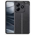 Capa de TPU Slim-Fit Premium para Xiaomi Redmi Note 14 5G - Preto