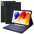 Capa para teclado Bluetooth Tech-Protect SmartCase Pen para Xiaomi Redmi Pad 2 Pro/Poco Pad M1 - Preto