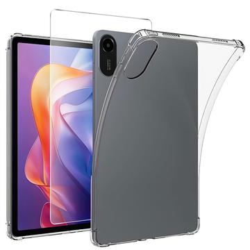 Capa de TPU com Protetor Ecrã Saii 2-em-1 para Xiaomi Redmi Pad 2