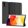 Bolsa tipo Folio Smart Tri-fold Dux Ducis Domo para Xiaomi Redmi Pad SE - Preto