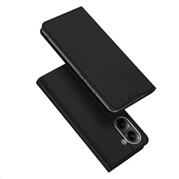 Capa Flip Dux Ducis Skin Pro para Xiaomi Redmi Turbo 4/Poco X7 Pro - Preta