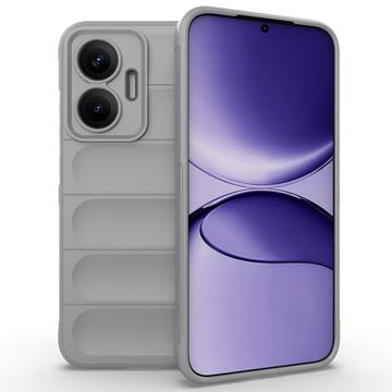 Capa de TPU Rugged para Xiaomi Redmi Turbo 4 Pro - Cinzento Claro