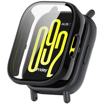 Capa de Plástico com Protetor de Ecrã para Xiaomi Redmi Watch 5 Lite - Preto