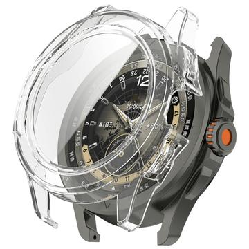 Capa de Plástico com Protetor de Ecrã para Xiaomi Watch S4 Sport - Transparente