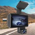 Câmera de Carro 1080p de Lente Dupla com G-Sensor YC-868 - Frontal / Interior
