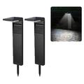 YH0801 Luz de jardim com energia solar - 2 pcs. - Luz branca