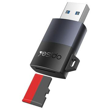 Leitor de cartões TF Yesido GS36 USB 3.0 - 5Gbps