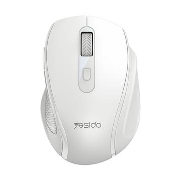 Yesido KB45 Rato silencioso sem fios 2.4G de 6 botões - Branco