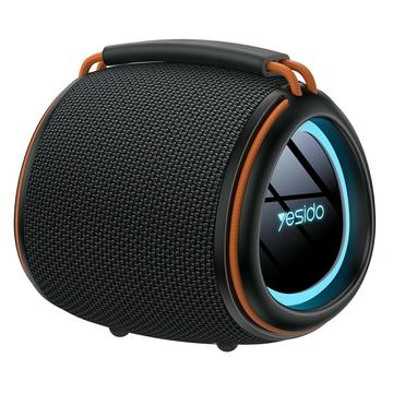 Altifalante Bluetooth portátil Yesido YSW40 com subwoofer 8W - Preto