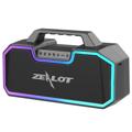 Zealot S57 Alto-falante Bluetooth Portátil com Luz Colorida