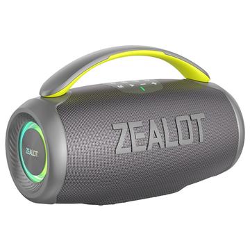 Altifalante Bluetooth portátil Zealot P11 50W - Cinzento