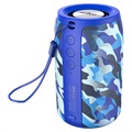 Coluna Portátil Bluetooth Resistente à Água Zealot S32 - 5W - Azul Camuflagem
