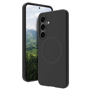 Capa para Samsung Galaxy S25 dbramante1928 Greenland Pro - Compatível com MagSafe - Preto Noturno