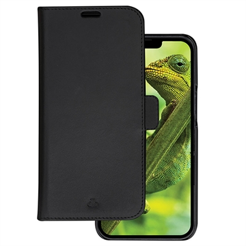 Bolsa tipo Carteira em Pele dbramante1928 Lynge para iPhone 14 - Preto