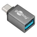Goobay USB 3.0 Adaptador USB-C - Cinza