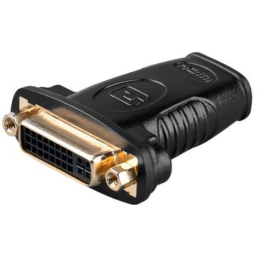 Adaptador HDMI™/DVI-I, banhado a ouro