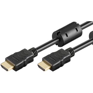 Cabo HDMI™ de alta velocidade com Ethernet (Ferrit)