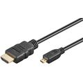 Cabo Goobay HDMI 2.0 / Micro HDMI com Ethernet - 0,5m
