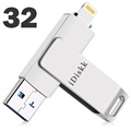 Pen Drive iDiskk OTG - USB Type-A/Lightning