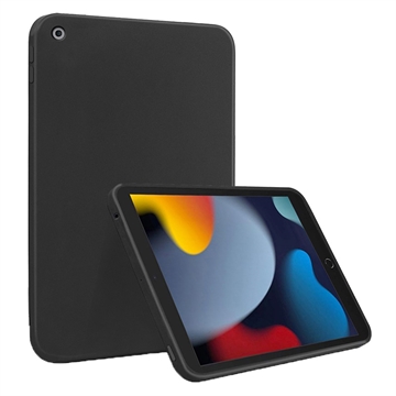 Capa de Silicone Líquido para iPad 10.2 2019/2020/2021 - Preta