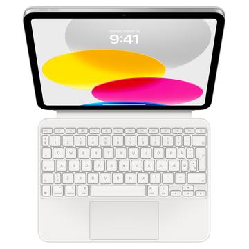 iPad 2022/2025 Apple Magic Keyboard MQDP3DK/A - Layout dinamarquês - Branco